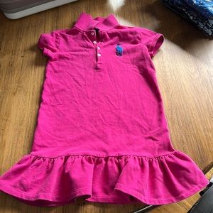 Girls Ralph Lauren short sleeve polo dress